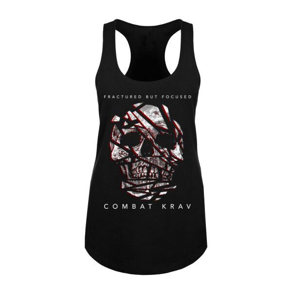 FRACTURED BUT FOCUSED - WOMEN'S FITTED TANK TOP Thumbnail